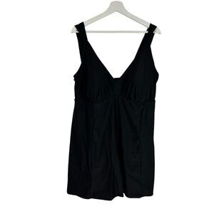 Swimsuits For All Swimdress size 24 Black